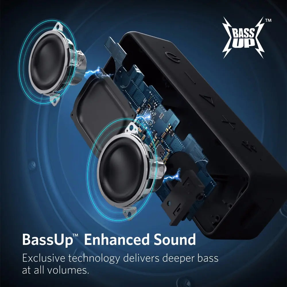 Better Bass Portable Bluetooth Speaker